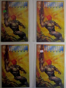 1992 Terminator Endgame Lot of 4 #1 x4 Dark Horse Comics 1st Print Comic Books