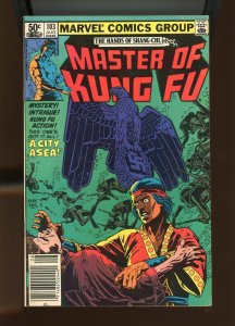 Master of Kung Fu #103 - Gene Day Cover Art. (6.5) 1981