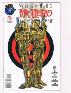 Neil Gaimans Mr Hero #9 NM Tekno Comix Comic Book 1995 DE28