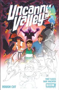 Uncanny Valley #1 2024 Rough Cut With Sketch & COA Comicspro BOOM! Studios EB115