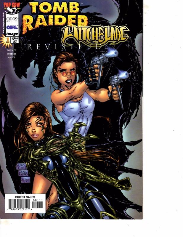 Lot Of 2 Tomb Raider Witchblade Image Comic Books #1 Revisited 1  DC1