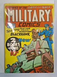 Flashback #05 Military Comics 1 grade 8.0 VF (1941 1974)