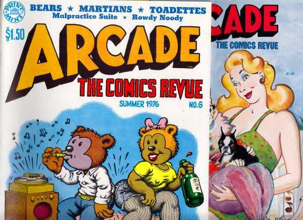 Arcade Set 1,2,4-7 #1to7 (Apr-75) VF High-Grade 