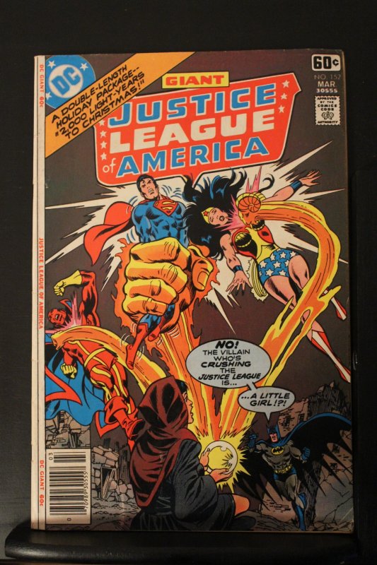 Justice League of America #152 1978 High-Grade VF Giant-Size 2000 Years to X-Mas