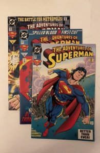 Adventures of Superman #505, 507, 513 (1993)