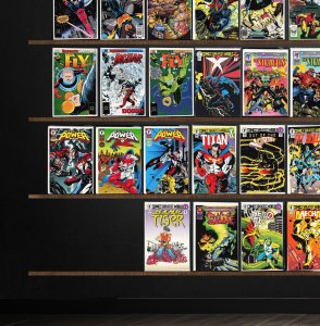 Huge Lot 150+ Comics with Iron Man, Will To Power, Prototype, Prime & More!