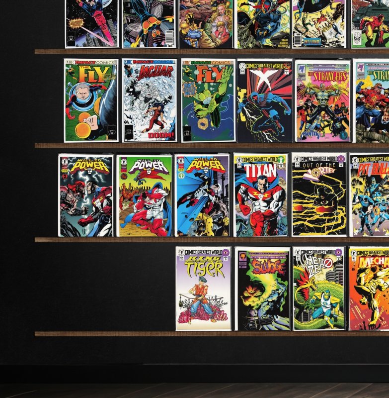 Huge Lot 150+ Comics with Iron Man, Will To Power, Prototype, Prime & More!