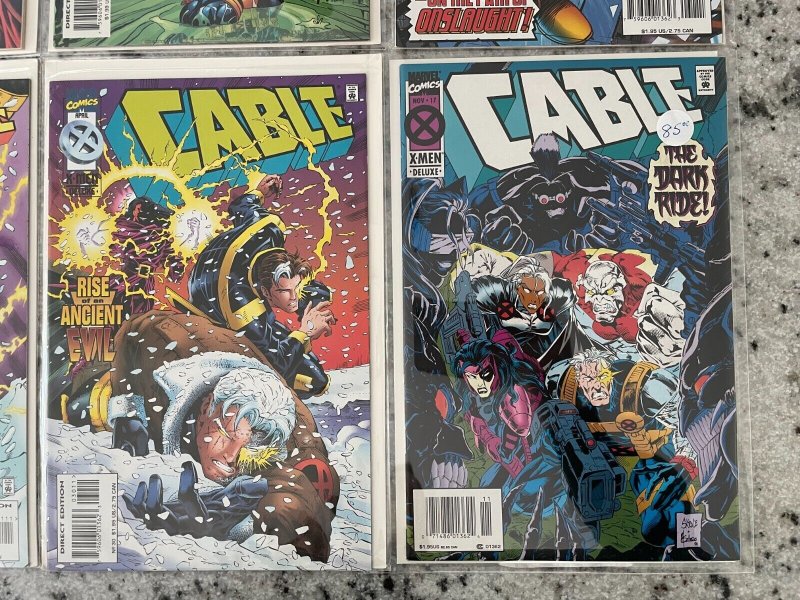 6 Cable Marvel Comic Books # 17 30 31 32 72 89 X-Men X-Force Wolverine Hulk J972