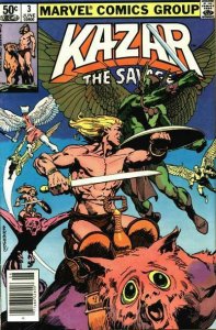 Ka-Zar the Savage #3 (Newsstand) FN; Marvel | save on shipping - details inside