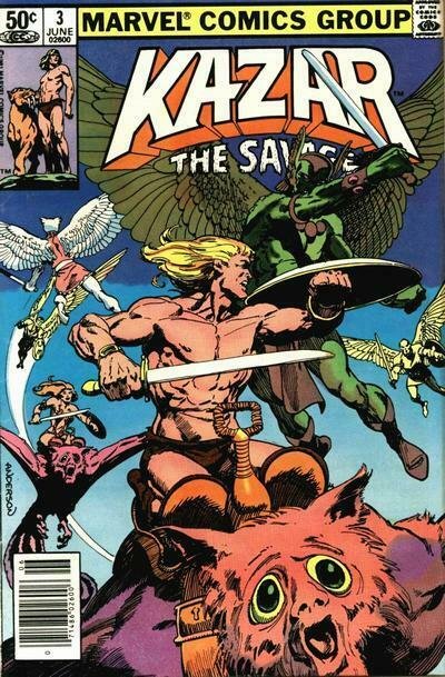 Ka-Zar the Savage #3 (Newsstand) FN; Marvel | save on shipping - details inside