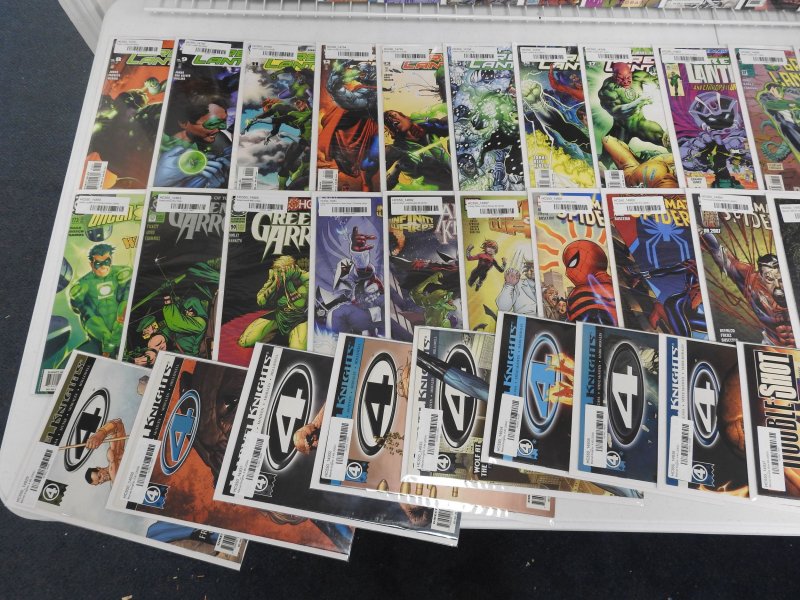 Huge Lot 160+ Comics W/ Green Lantern, Infinity Gauntlet, FF, +More! Avg VF+ !