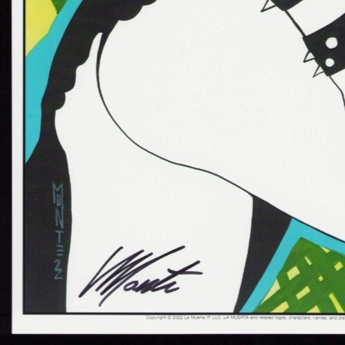 La Muerta: Primeval - Pop Art Edition 11 x 17 Print SIGNED