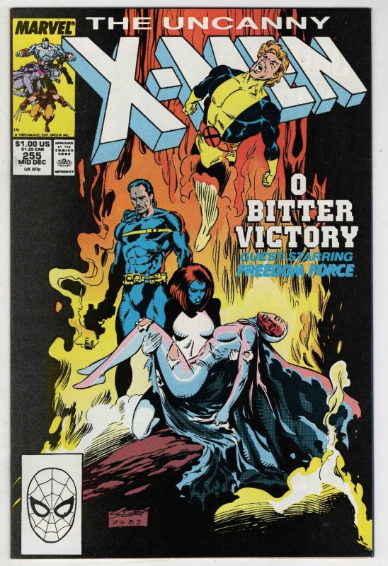 X-Men #255 VINTAGE 1989 Marvel Comics Mystique