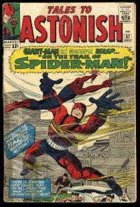 Tales To Astonish #57 VG- 3.5 Early Spider-Man Appearance!