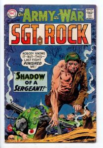 Our Army at War #187 - Joe Kubert (DC, 1967) - VG+