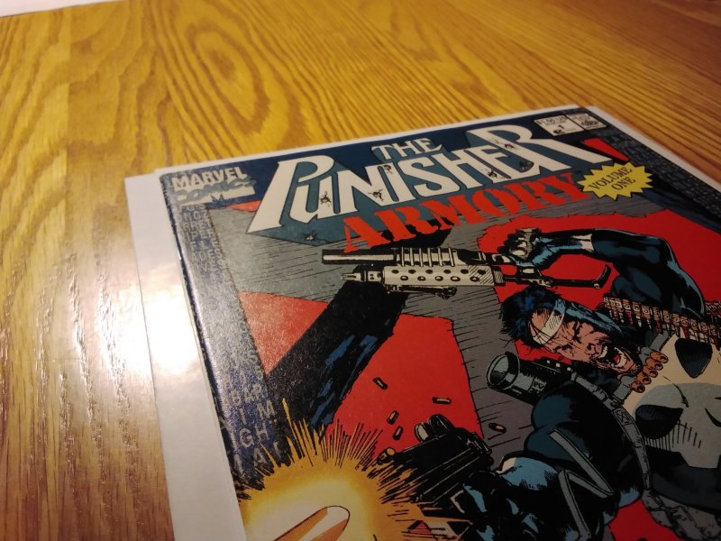 The Punisher Armory #1 Newsstand Edition (1990)