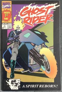 Ghost Rider #1 Second Printing (1990, Marvel) VF