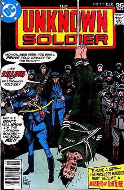 Unknown Soldier (1977 series) #210, VF+ (Stock photo)