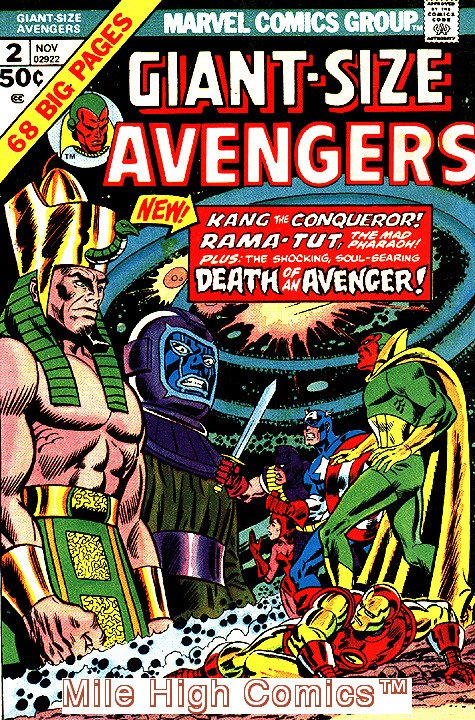 AVENGERS GIANT-SIZE (GIANT SIZE) (1974 Series) #2 Very Good Comics Book