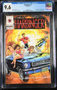 Harbinger #1 CGC 9.6 Valiant -comic book 1992-4376333023