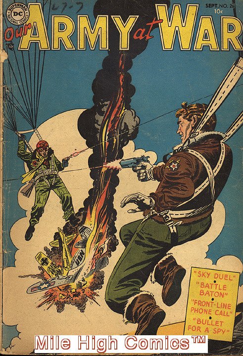 OUR ARMY AT WAR (1952 Series) #26 Good Comics Book