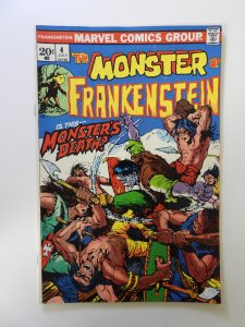 The Frankenstein Monster #4 (1973) VF condition