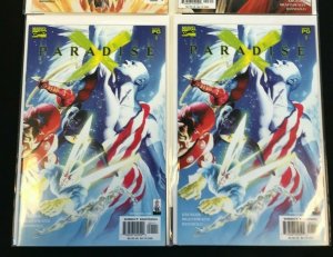 PARADISE-X 1x2, 3, 8 4PC LOT (VF/NM) GREAT COVERS!! 2003