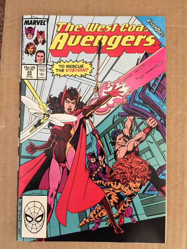 The West Coast Avengers #43