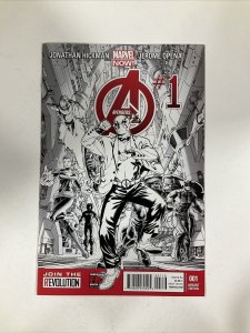 The Avengers #1 (2013) Sketch Variant Marvel NM near mint