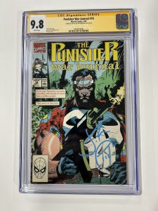 Punisher War Journal 18 Cgc 9.8 SS Sign Sketch Jon Bernthal