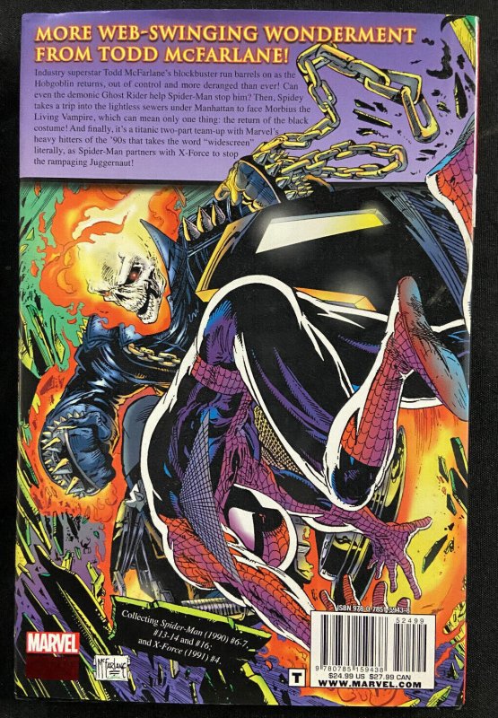 SPIDER-MAN  MASQUES HARDCOVER GN TODD MCFARLANE, ROB LIEFELD VF/NM