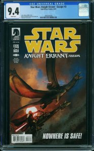 Star Wars: Knight Errant: Escape #3 (2012) CGC 9.4 NM