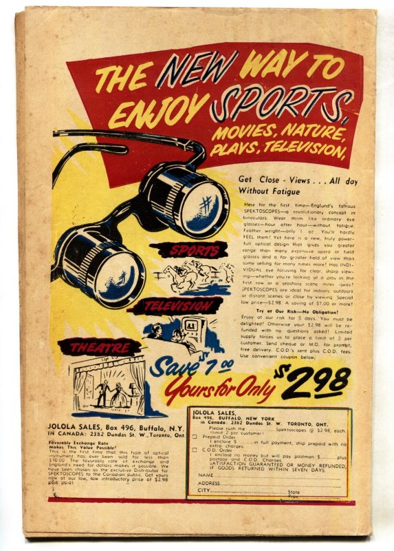 United States Fighting Air Force #10 war comic book 1954- dirigible