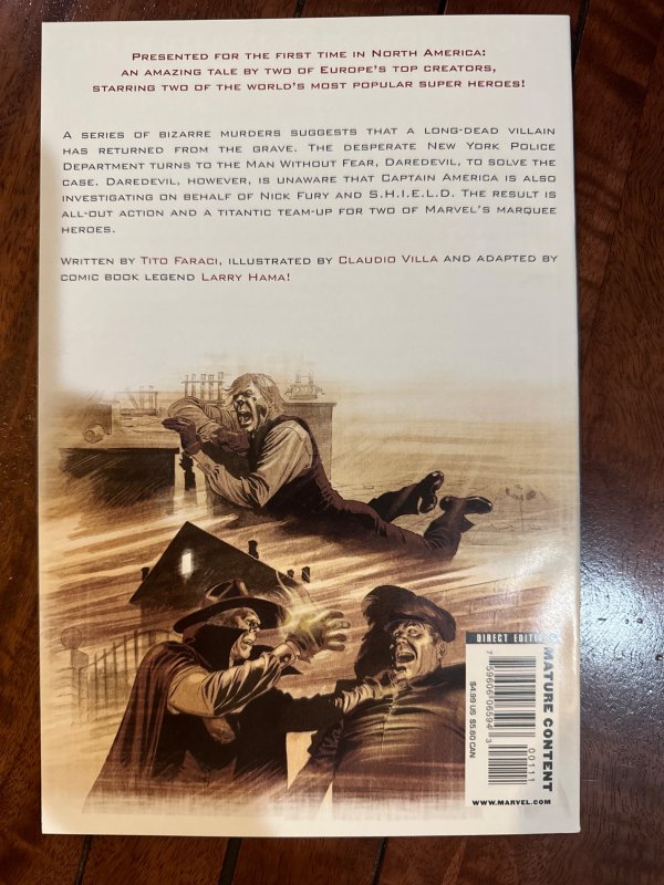 Daredevil & Captain America: Dead On Arrival (2009)