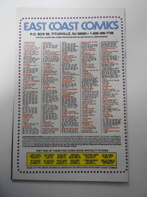 Longshot #6 (1986) FN Condition