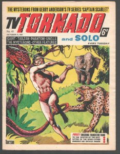 TV Tornado #41 1967-British-Man From UNCLE-Capt Scarlet & Mysterons-Tarzan-Sa...
