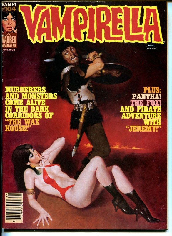 Vampirella #104 1982-Warren-Vampi cover-horror-VG+