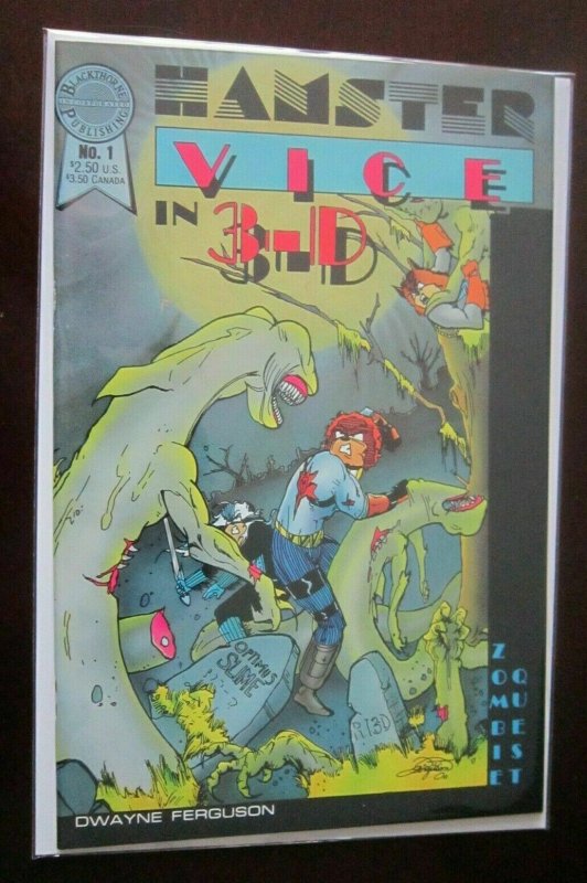 Hamster Vice in 3D #1 9.0 NM (1986) 