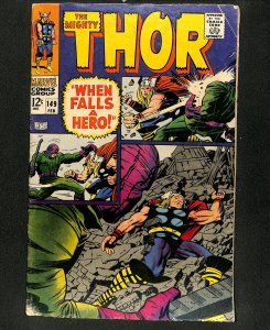 Thor #149 2nd Wrecker! Origin Black Bolt! Inhumans!