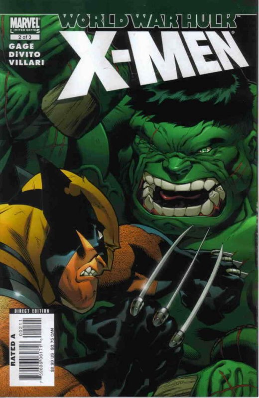 World War Hulk: X-Men #2 VF; Marvel | save on shipping - details inside 