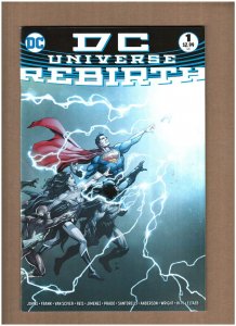 DC Universe Rebirth #1 Gray Frank Variant 2016 Superman & Batman NM- 9.2