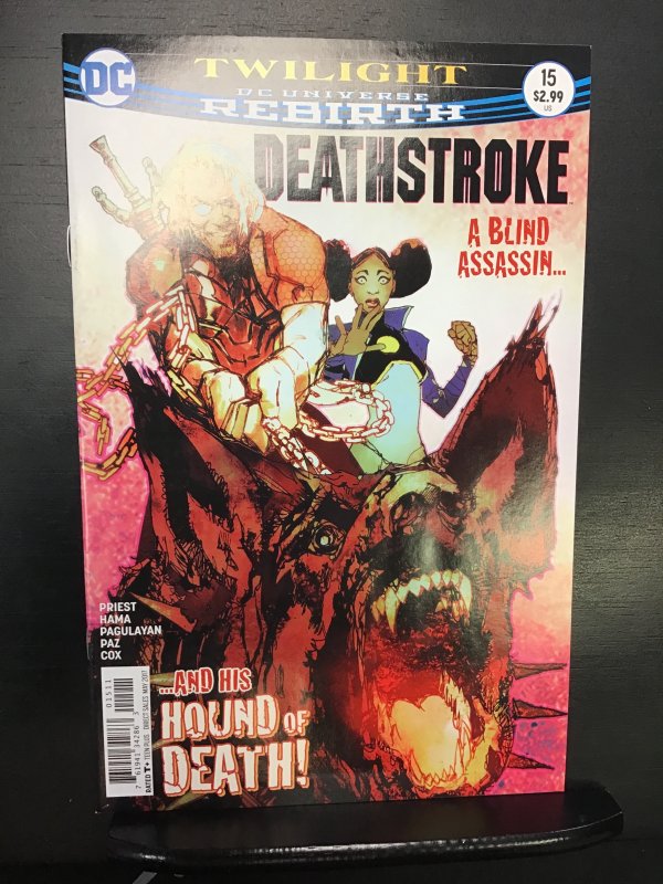 Deathstroke #15 Shane Davis / Michelle Delecki Cover (2017)nm