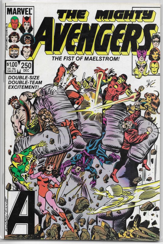 Avengers   vol. 1   #250 VF Stern/Milgrom, West Coast, Scarlet Witch