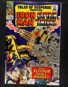 Tales Of Suspense #72 Avengers Red Skull Mad Thinker Sleeper!
