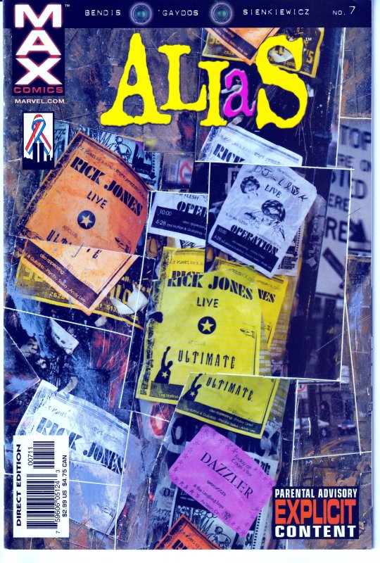 Alias(vol. 1) # 2,3,4,5,6,7,8,9 Captain America and Rick Jones(?)