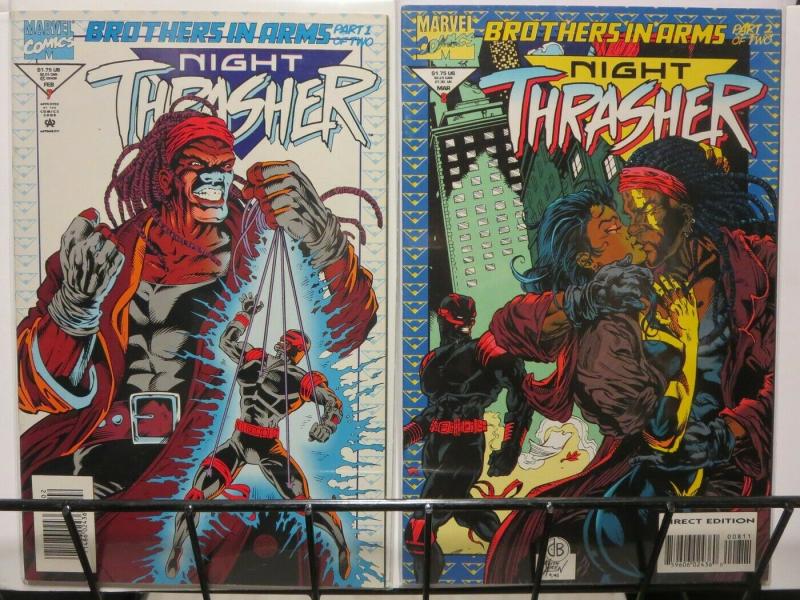 NIGHT THRASHER (1993) 7-8 Brothers In Arms complete