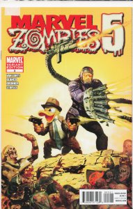 Marvel Zombies 5 #5 Variant Cover (2010) Morbius