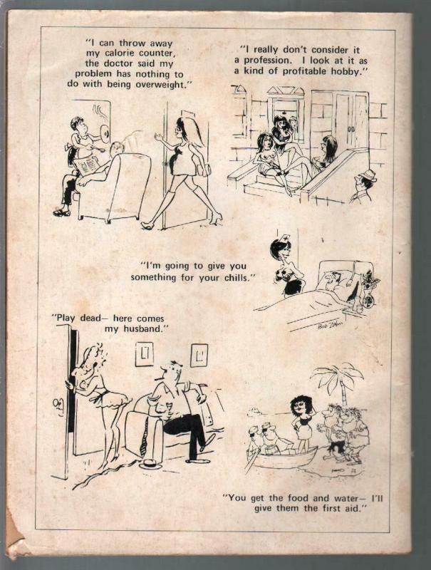 Best Cartoons 6/1974-Pussycat GGA comic strip-jokes-cartoons-G/VG