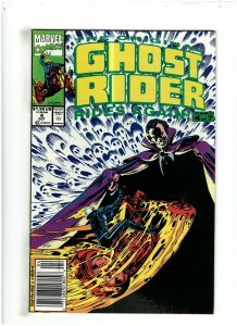 Original Ghost Rider Rides Again! #4 NM- 9.2 Newsstand Marvel Comics 1991
