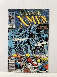 Classic X-Men #27 Newsstand 